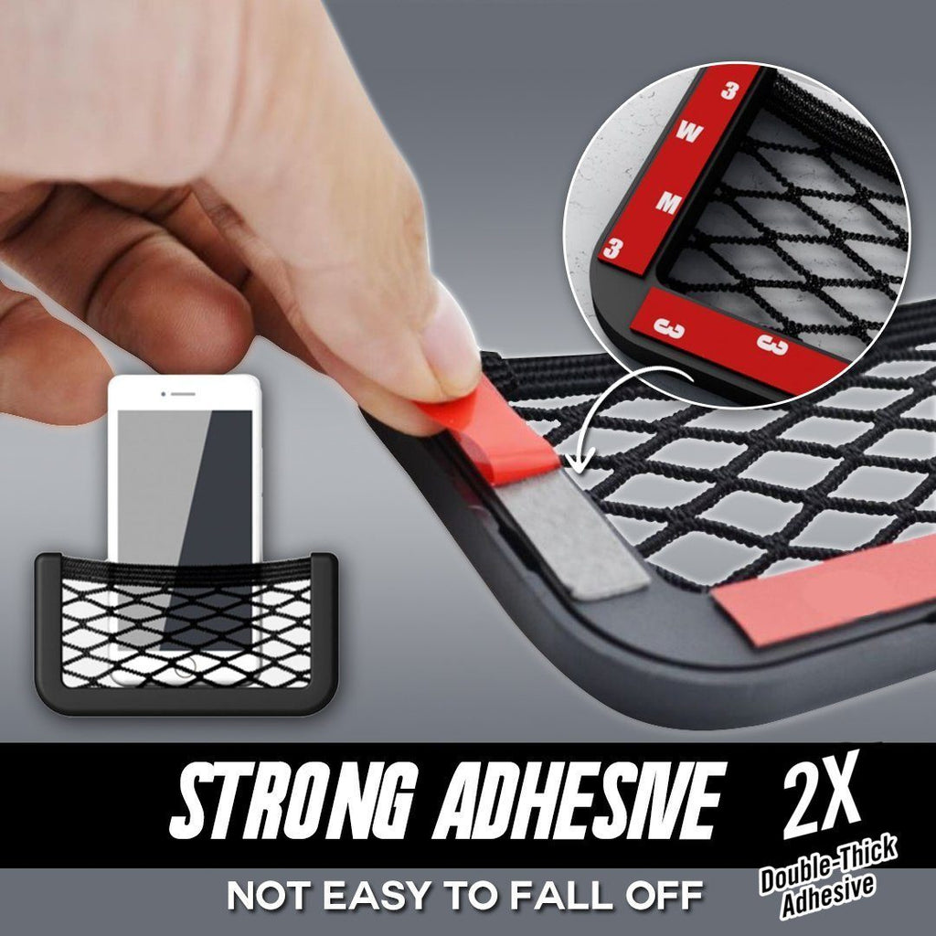 Mini Car Mesh Organizer