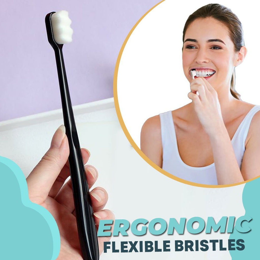 Nano Bristles Ergonomic Toothbrush