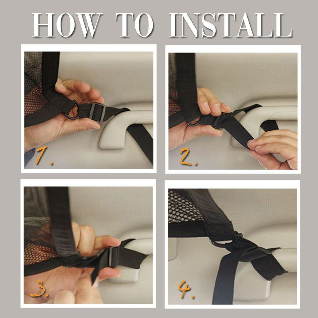 Car Roof Storage Net
