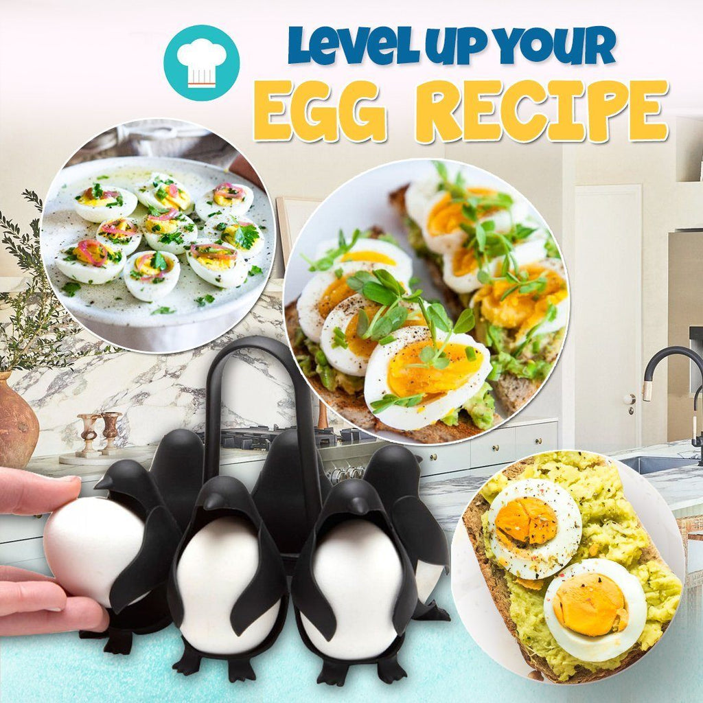 Penguin-Shaped Egg Boils Holder