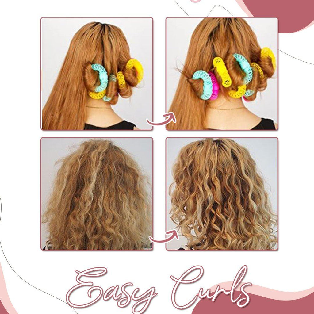 Donut Hair Natural Curlers (14Pcs Set)