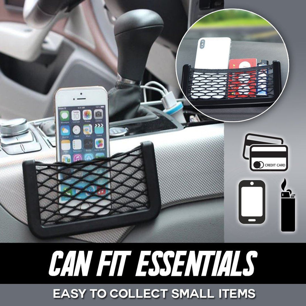 Mini Car Mesh Organizer