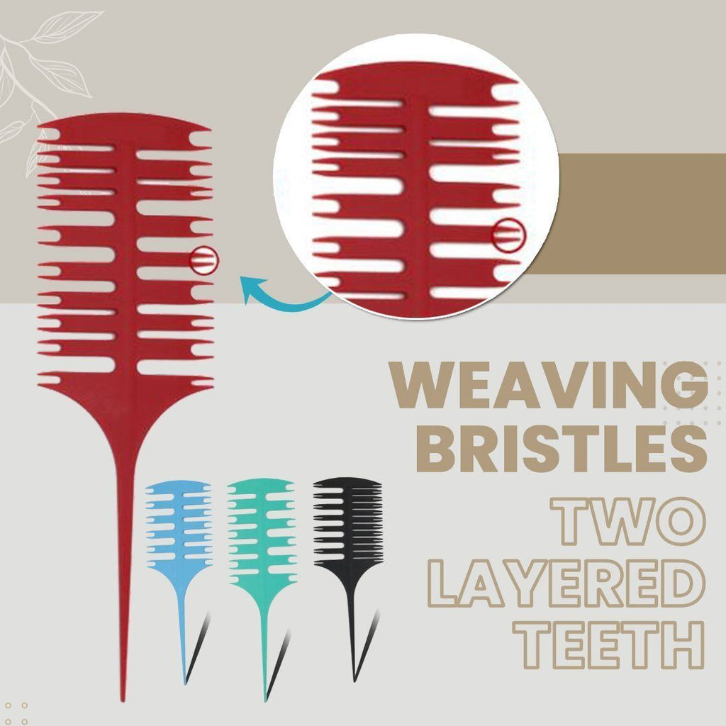 Hair Coloring Sectioning Comb