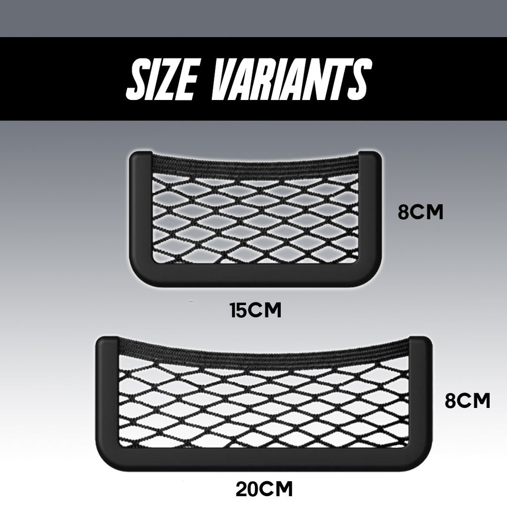 Mini Car Mesh Organizer