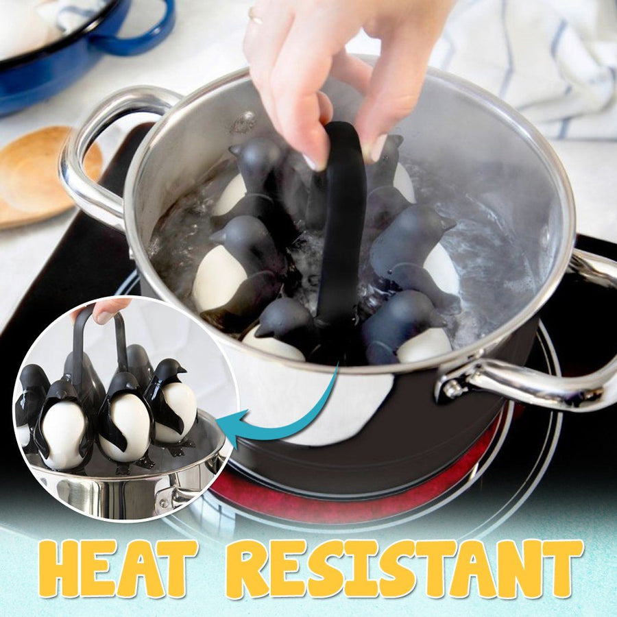 Penguin-Shaped Egg Boils Holder