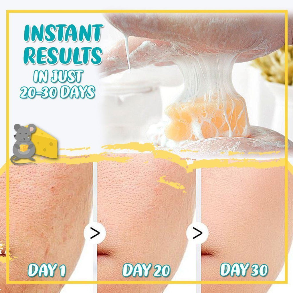 Stringy Cheese Cleansing Soap