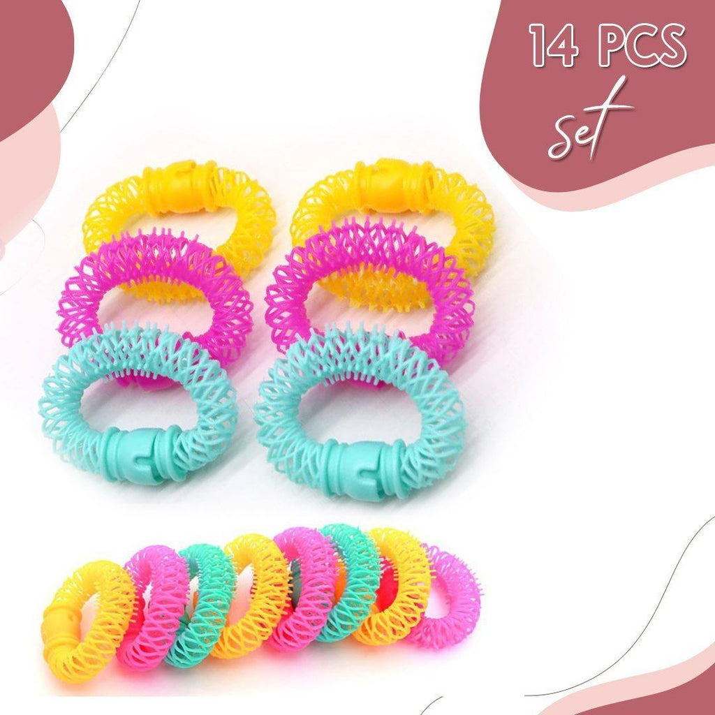 Donut Hair Natural Curlers (14Pcs Set)