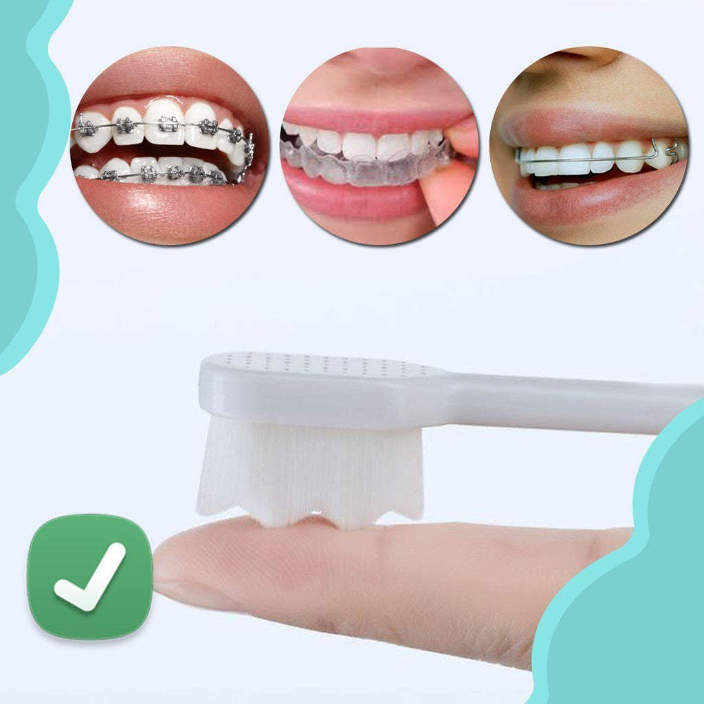 Nano Bristles Ergonomic Toothbrush