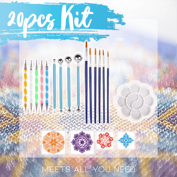 Dot Painting Tools Kit(20pcs)