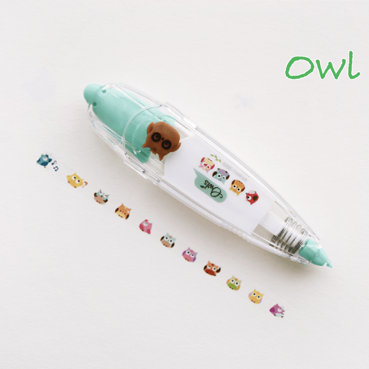 Cartoon Decorative Tape Pen