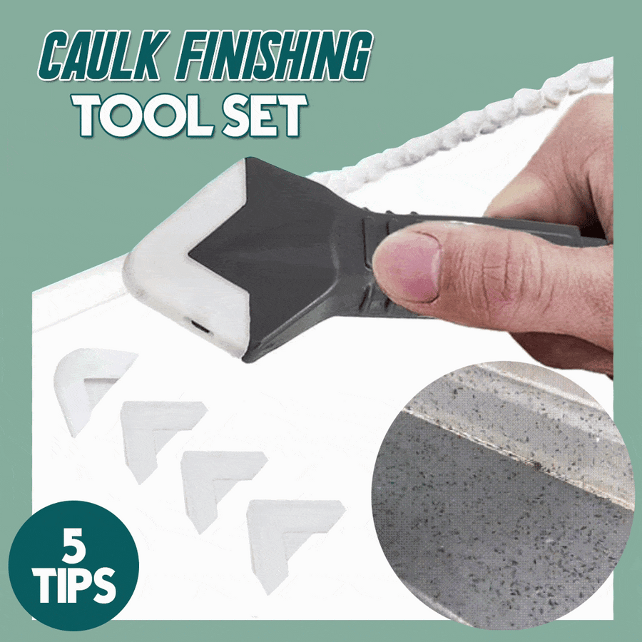 Caulk Finishing Tool Set