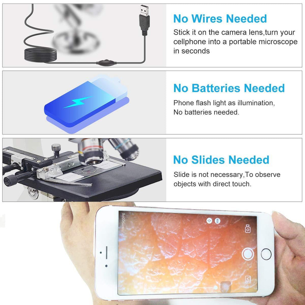 400X Portable Mobile Phone Microscope