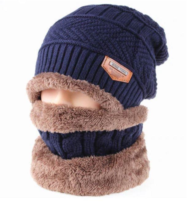 Men's Hat & Scarf Set