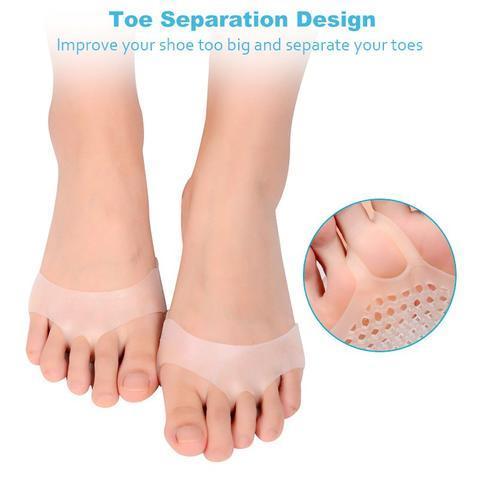 Soft Honeycomb Forefoot Pain Reliever Pads