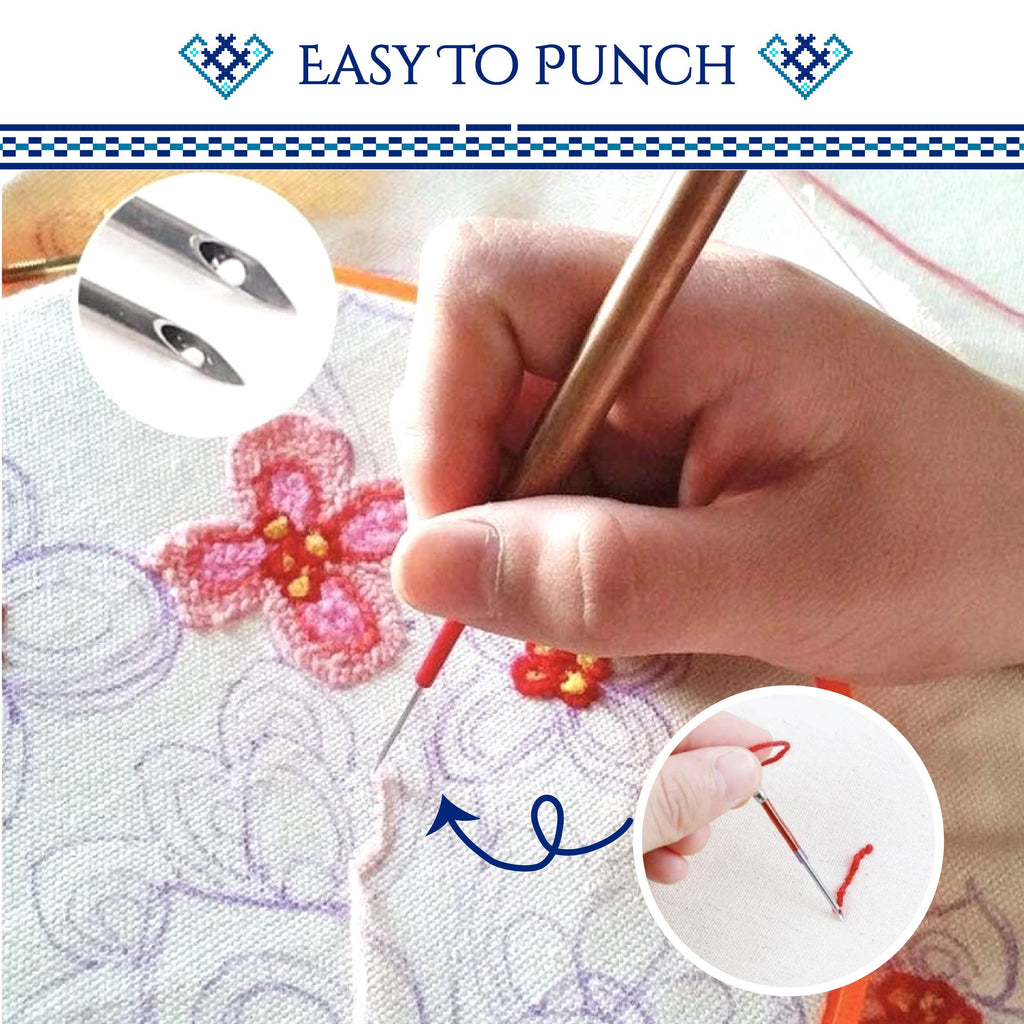 Pop Magic Embroidery Needle Kit
