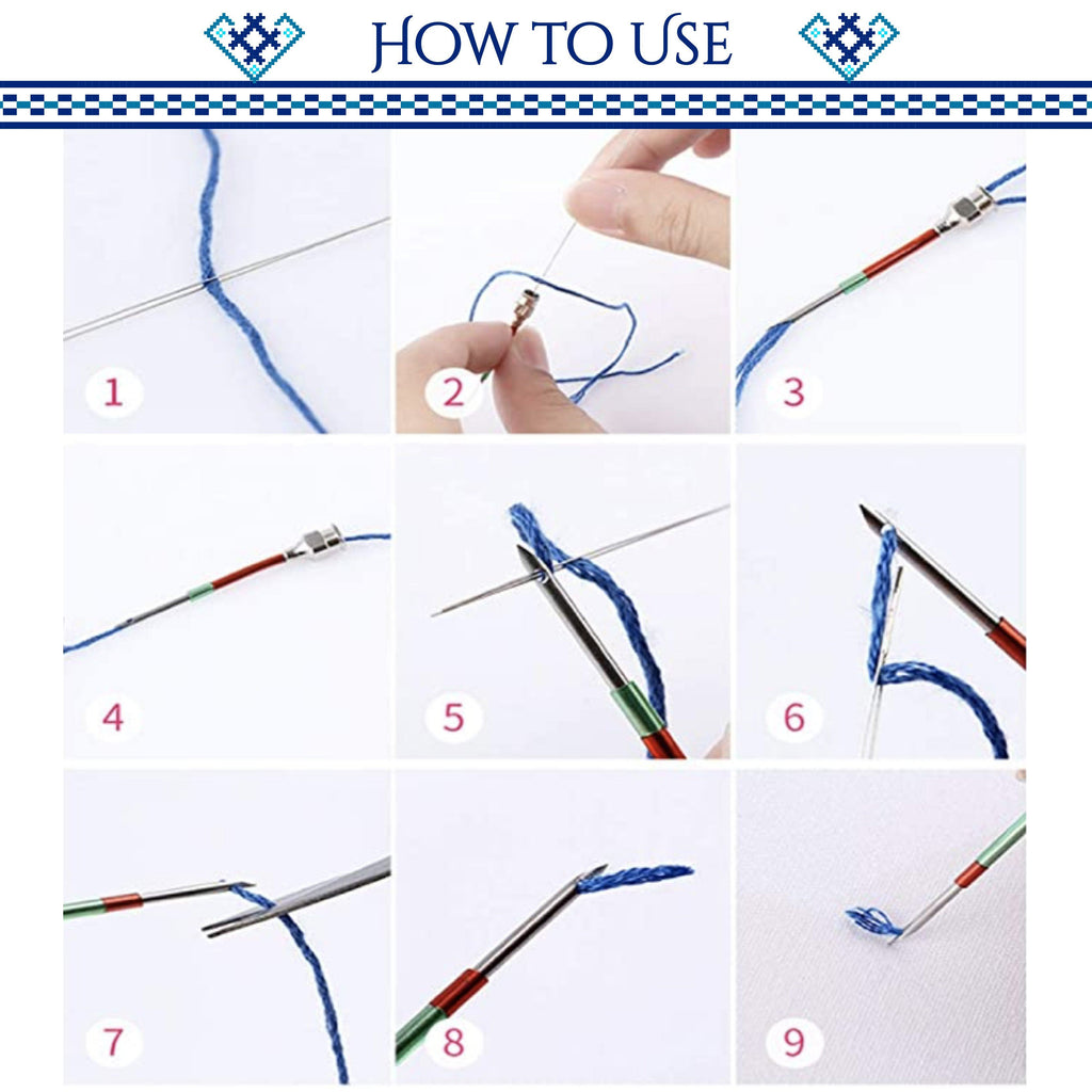 Pop Magic Embroidery Needle Kit