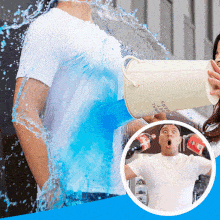 Ice Silk Waterproof Mesh T-Shirt