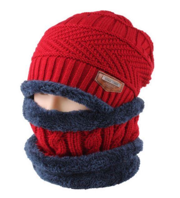Men's Hat & Scarf Set