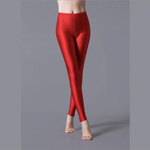 Satin GLOSSY OPAQUE Yoga Leggings