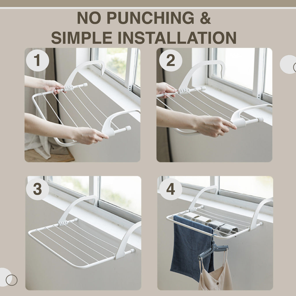 Removable Balcony Rack