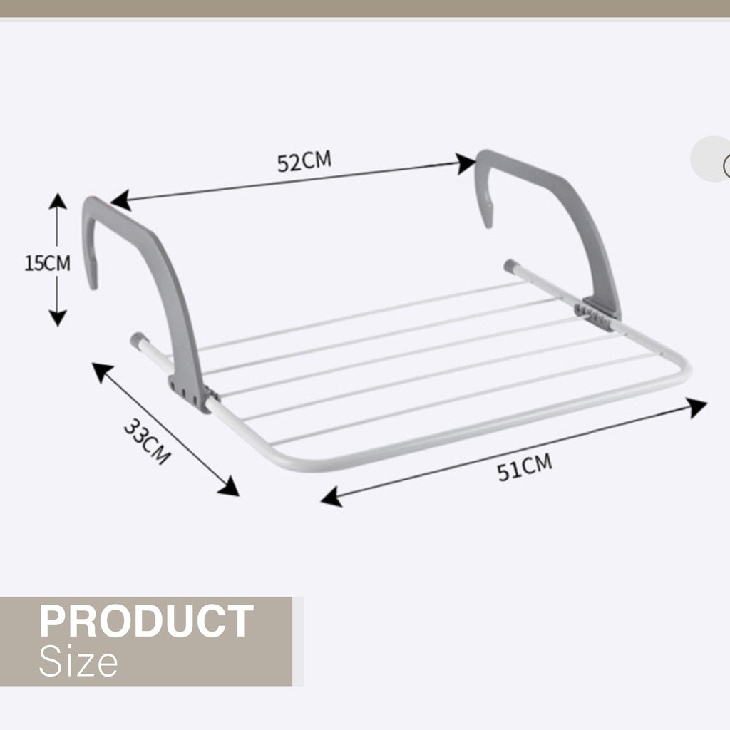 Removable Balcony Rack