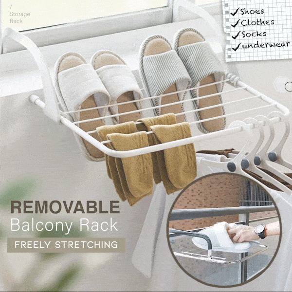 Removable Balcony Rack