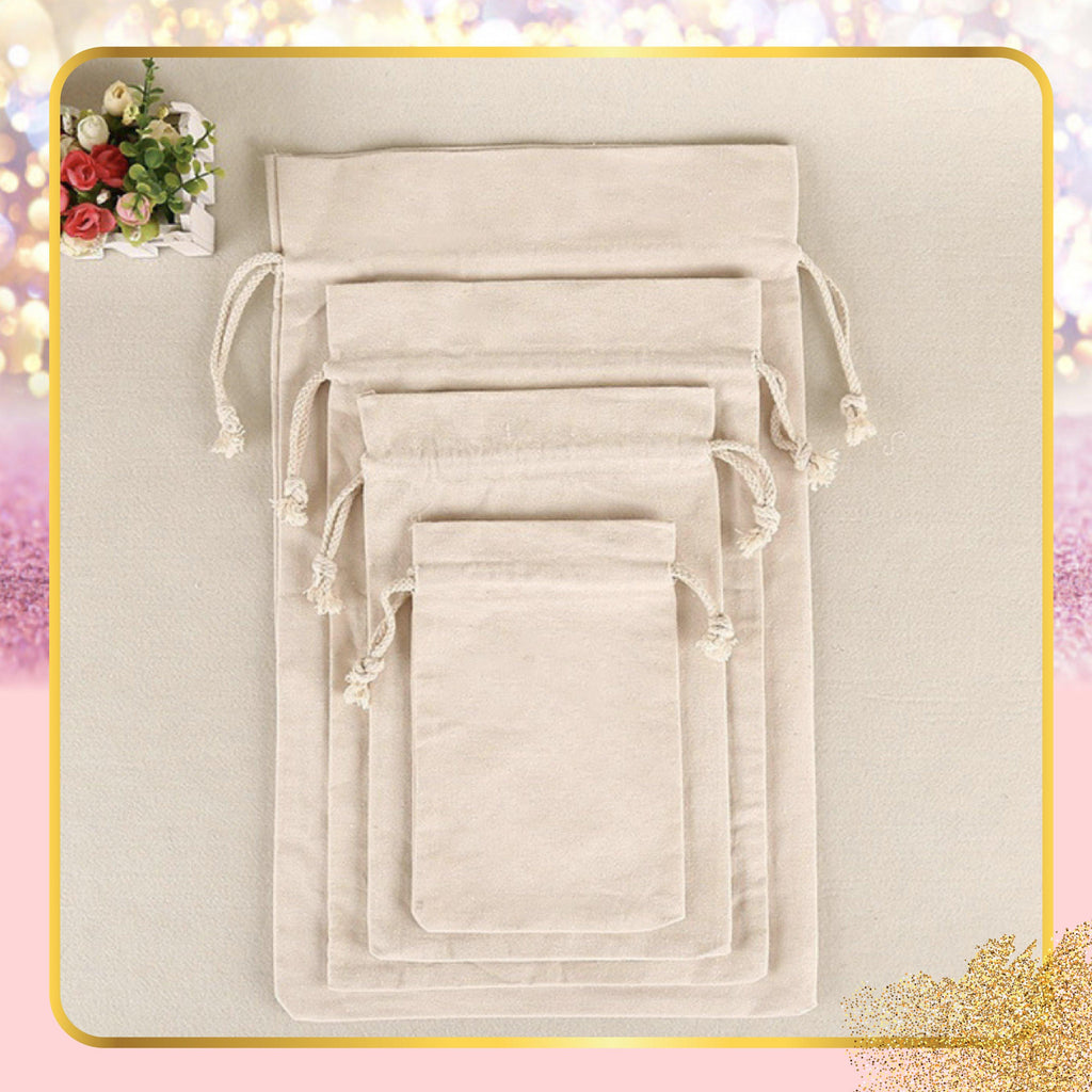 Reusable Crafts Storage Drawstring Bag