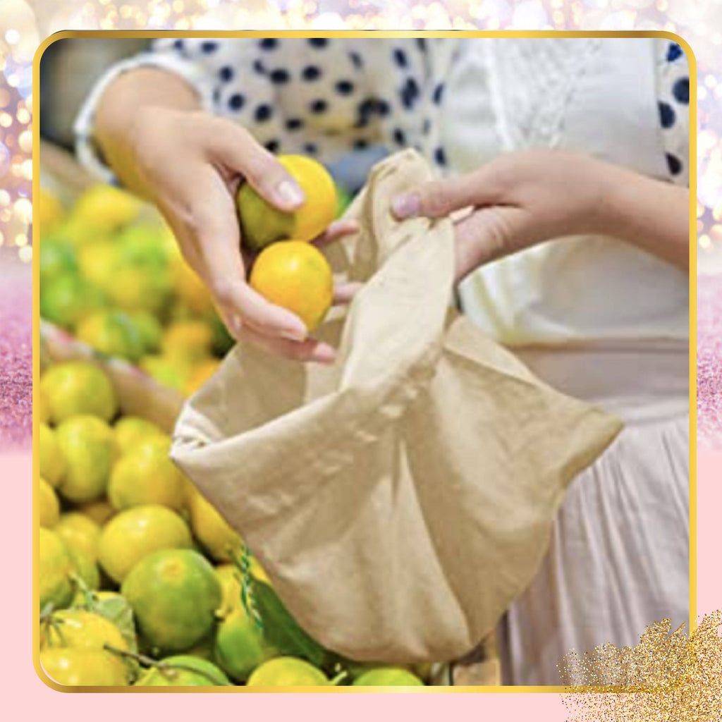 Reusable Crafts Storage Drawstring Bag
