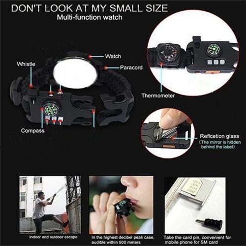 UltraSix Outdoor Survival Watch