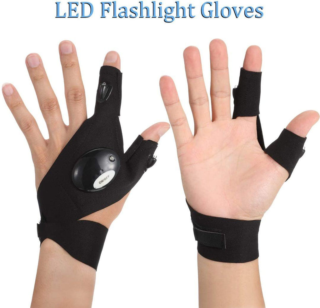 Flashlight Water-Resistant Gloves