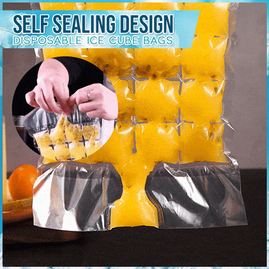 Self Sealing Tearable Ice Making Bag
