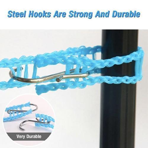 Portable Non-Slip Windproof Clothesline
