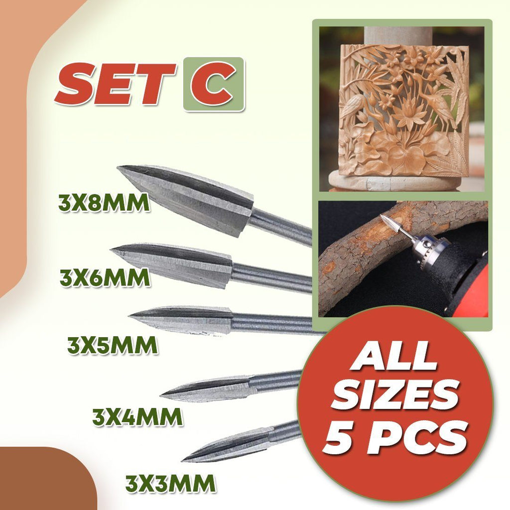 Woodwork Carving Engraving Drill Set