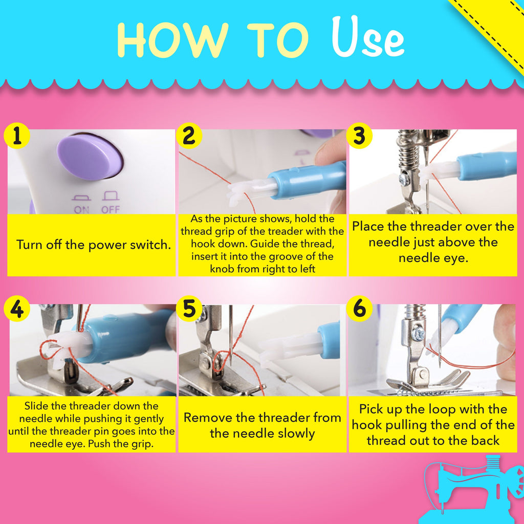 Super Easy Machine Needle Inserter And Threader