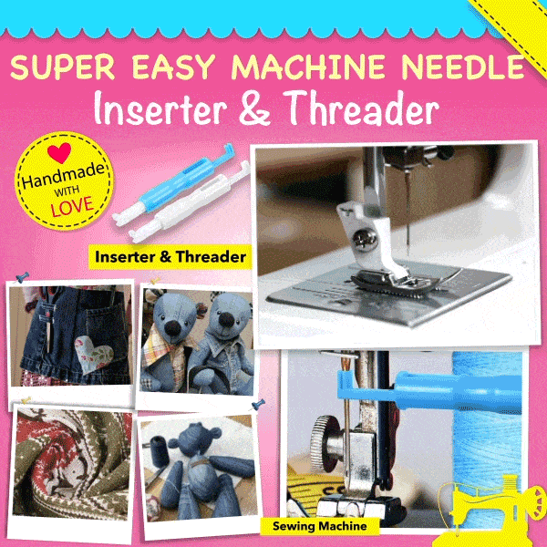 Super Easy Machine Needle Inserter And Threader
