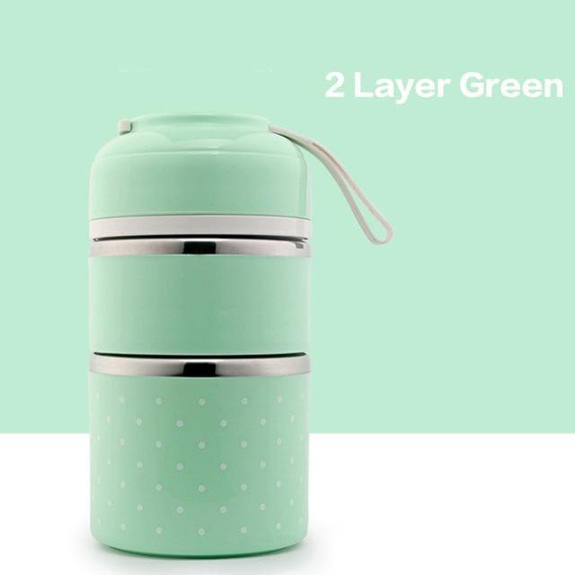 FoodyBox™ - Layered Lunch Box