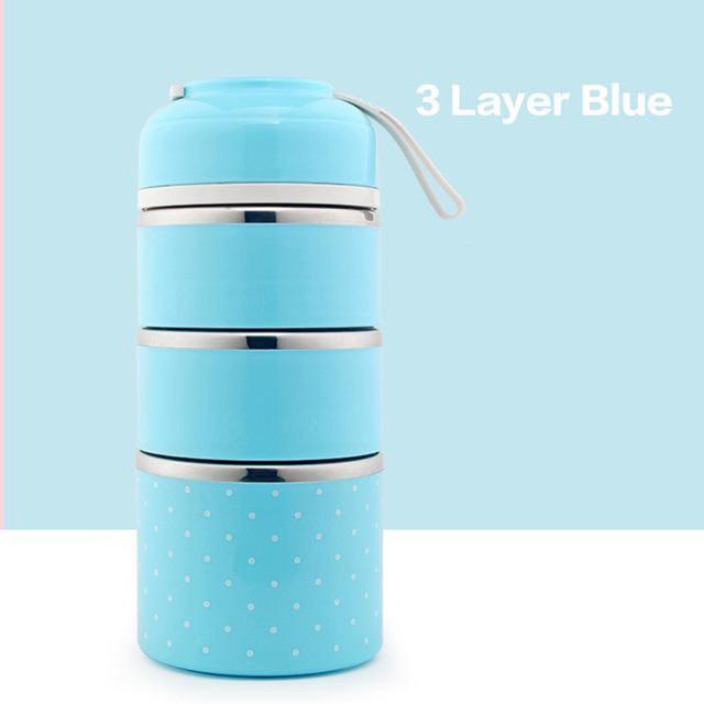 FoodyBox™ - Layered Lunch Box
