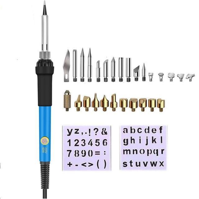 Wood Burning Pyrography Kit - 29pc