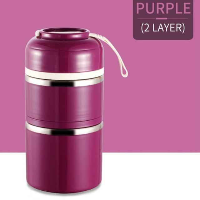 FoodyBox™ - Layered Lunch Box