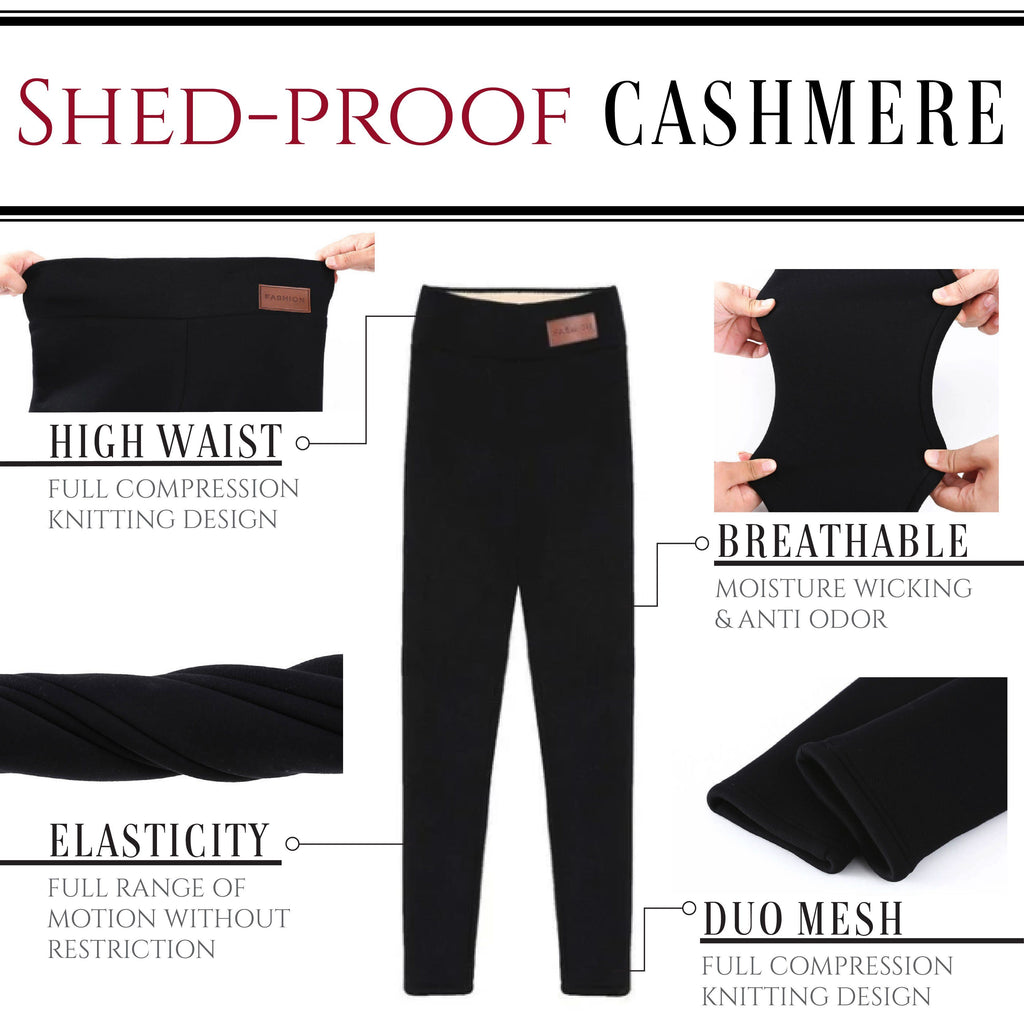 Winter Extra Warm Thick Cashmere Tight Pants