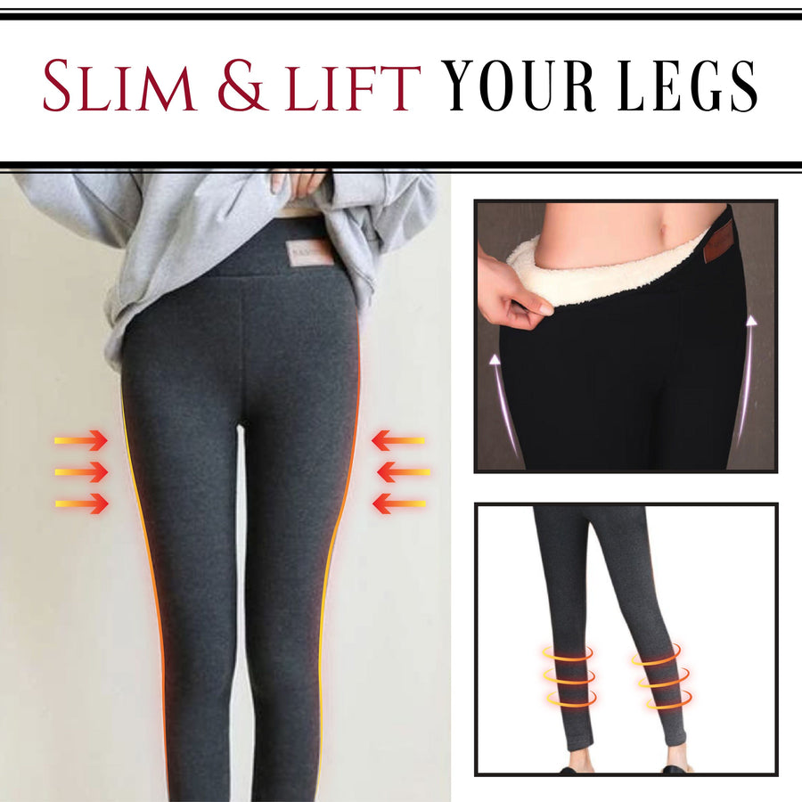 Winter Extra Warm Thick Cashmere Tight Pants