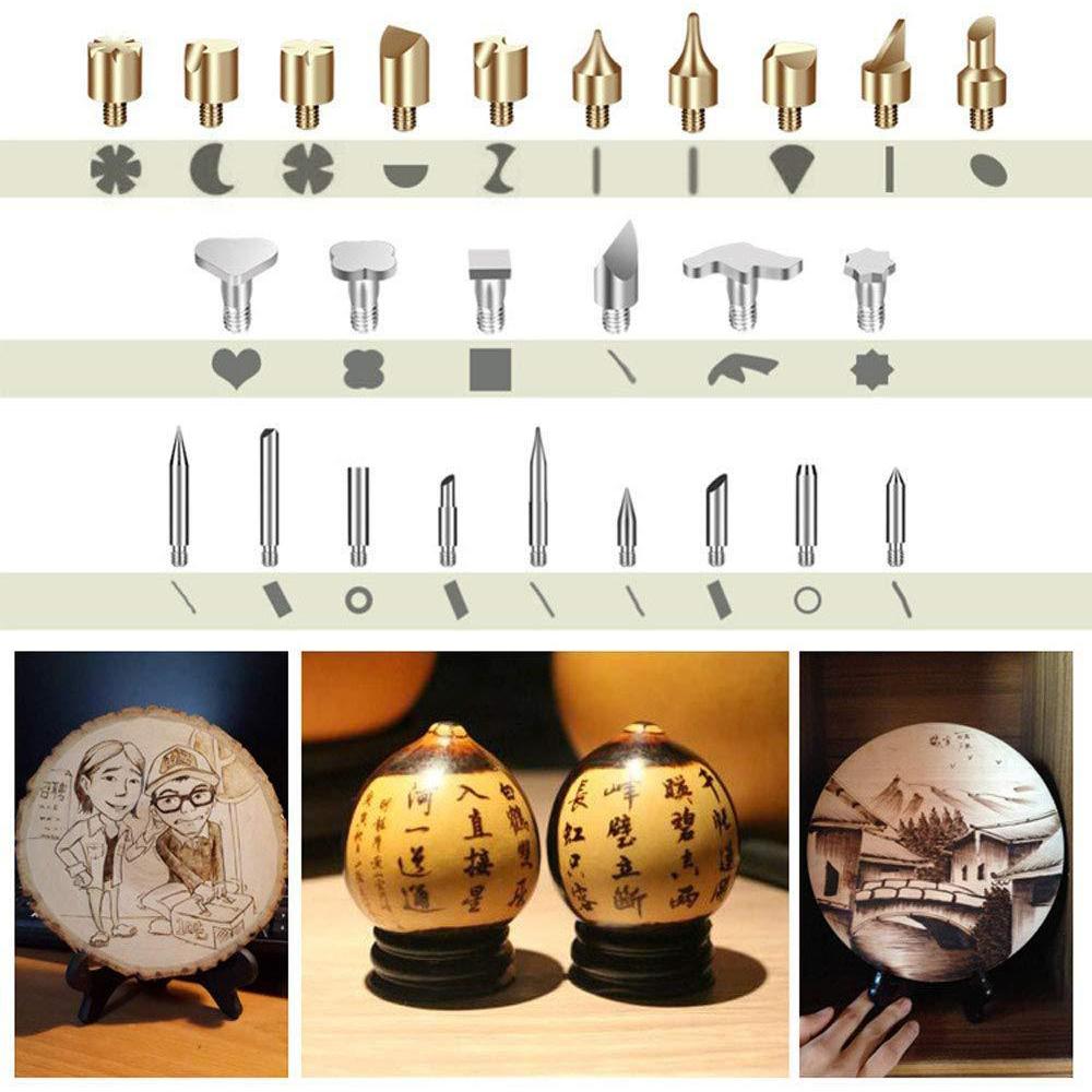 Wood Burning Pyrography Kit - 29pc