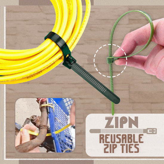 ZipN Reusable Zip Ties