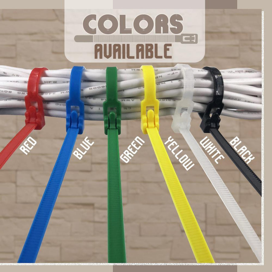 ZipN Reusable Zip Ties